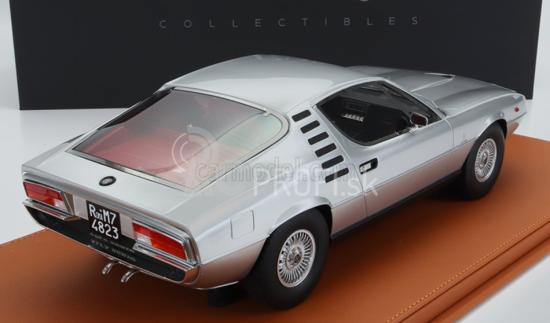 Topmarques Alfa romeo Montreal 1970 1:12 Strieborná