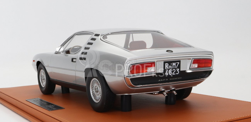 Topmarques Alfa romeo Montreal 1970 1:12 Strieborná