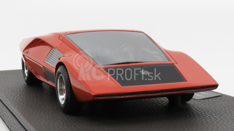 Topmarques Lancia Stratos Zero Concept 1970 1:12 Červená a hnedá