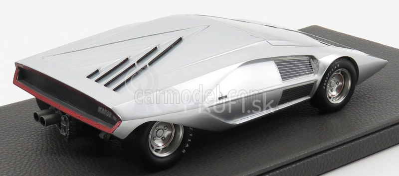 Topmarques Lancia Stratos Zero Concept 1970 1:12 Strieborná