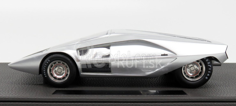 Topmarques Lancia Stratos Zero Concept 1970 1:12 Strieborná