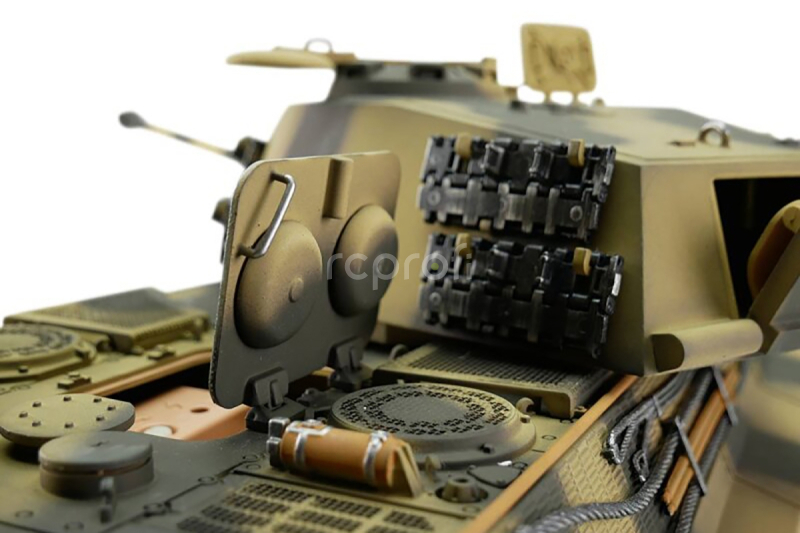 TORRO tank 1/16 RC Königstiger viacfarebná kamufláž - IR - Smoke