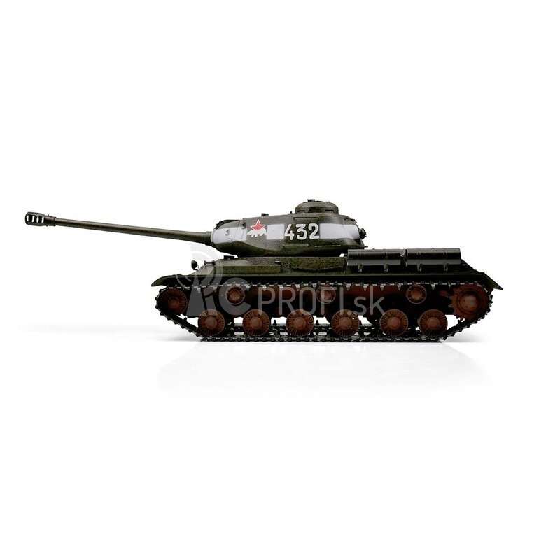 TORRO tank PRO 1/16 RC IS-2 1944 zelená kamufláž – infra IR – dym z hlavne