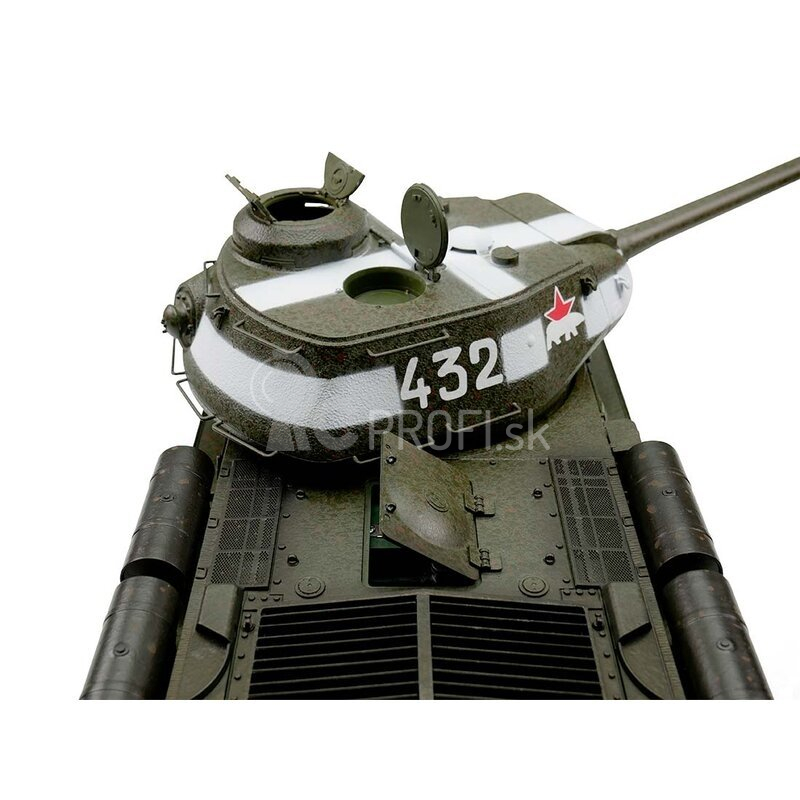 TORRO tank PRO 1/16 RC IS-2 1944 zelená kamufláž – infra IR – dym z hlavne