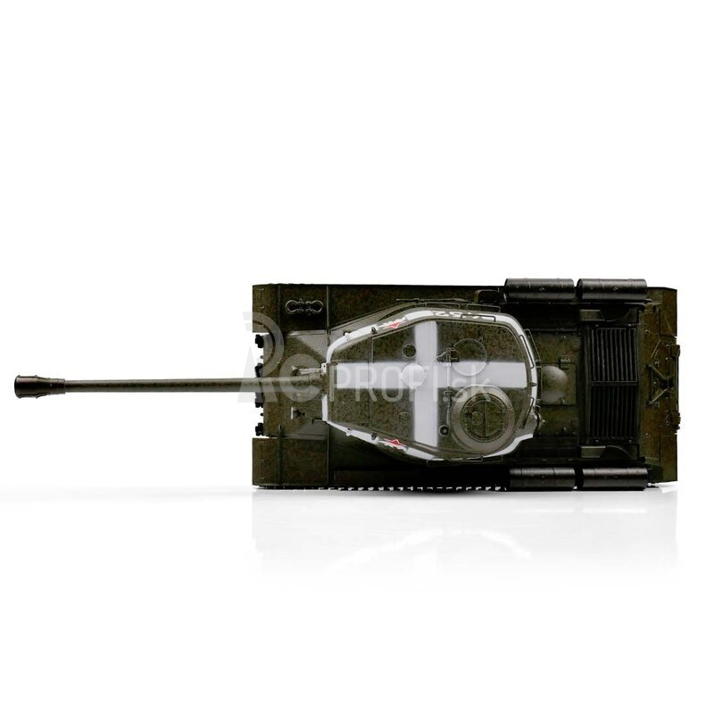 TORRO tank PRO 1/16 RC IS-2 1944 zelená kamufláž – infra IR – dym z hlavne