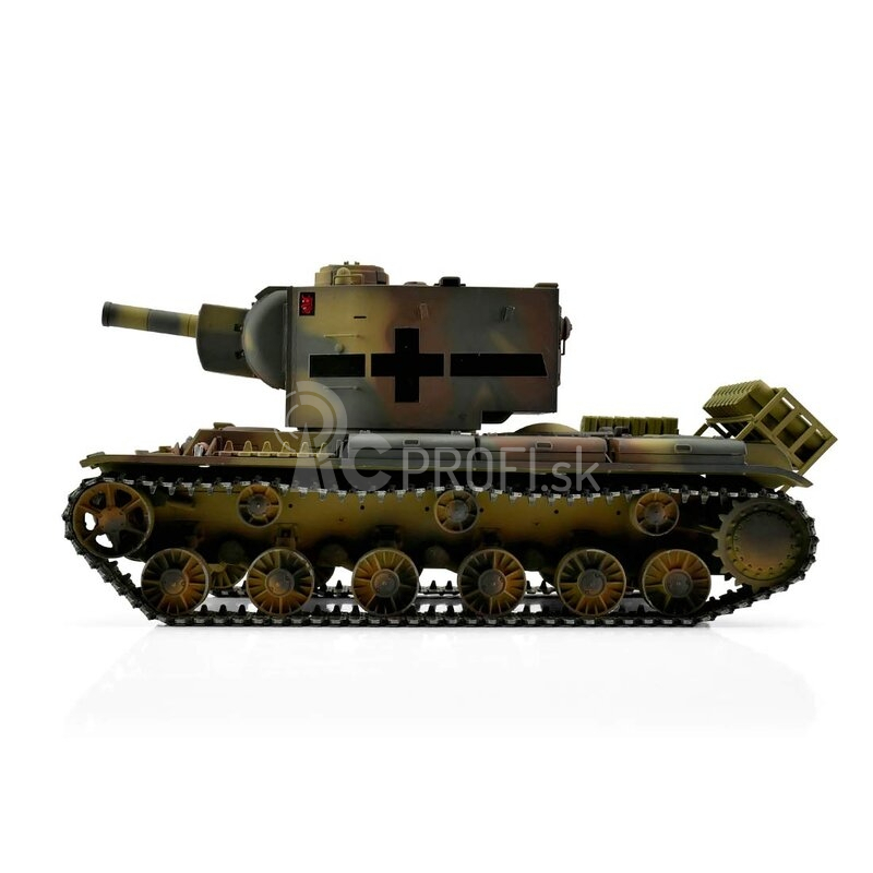 TORRO tank PRO 1/16 RC KV-2 754 (r) viacfarebná kamufláž – infra IR – servo