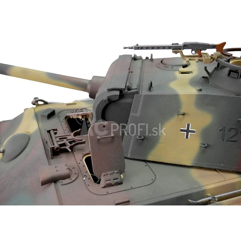 TORRO tank PRO 1/16 RC Panther G viacfarebná kamufláž – infra IR – servo