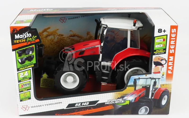 Maisto Massey ferguson 5sd.145 D6 Tractor 2016 1:16 Red