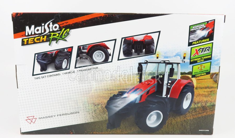 Maisto Massey ferguson 5sd.145 D6 Tractor 2016 1:16 Red