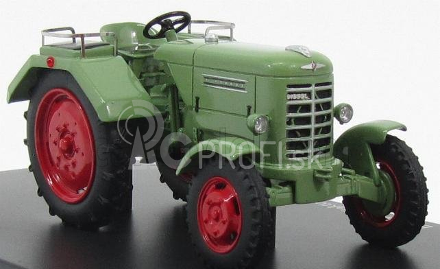 Traktor Schuco Borgward 1946 1:43 zeleno-červený