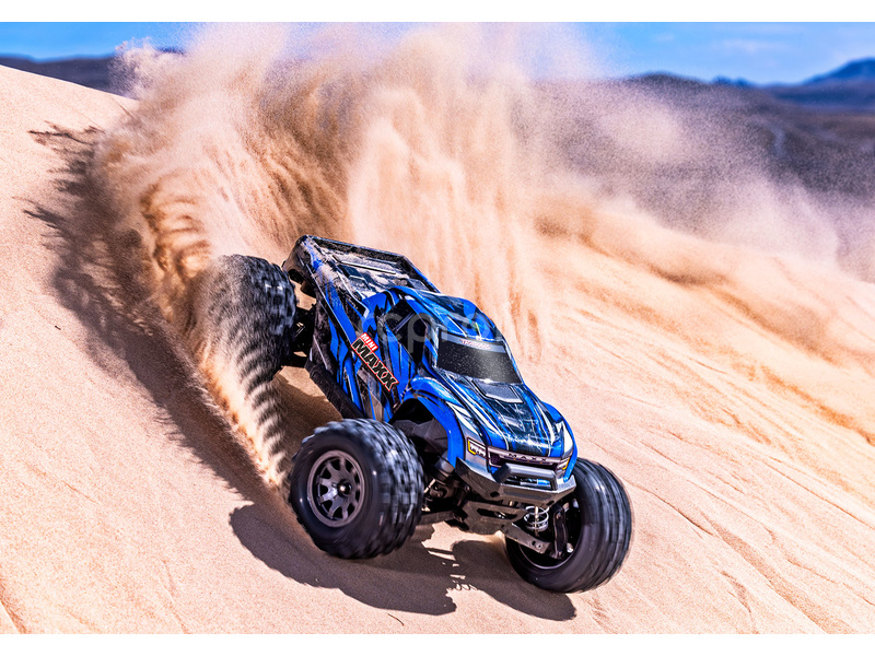 Traxxas Mini Maxx 1:12 BL-2s RTR čierny