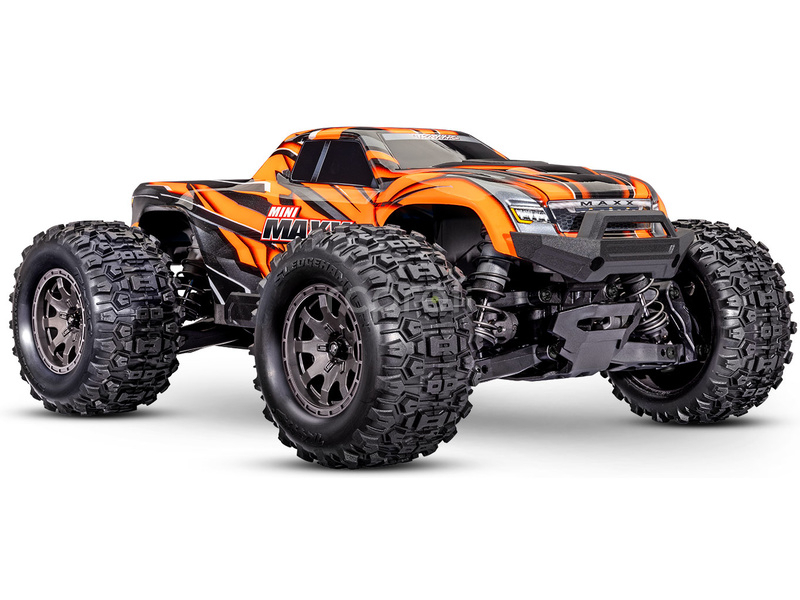 Traxxas Mini Maxx 1:12 BL-2s RTR čierny