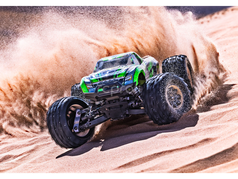 Traxxas Mini Maxx 1:12 BL-2s RTR čierny