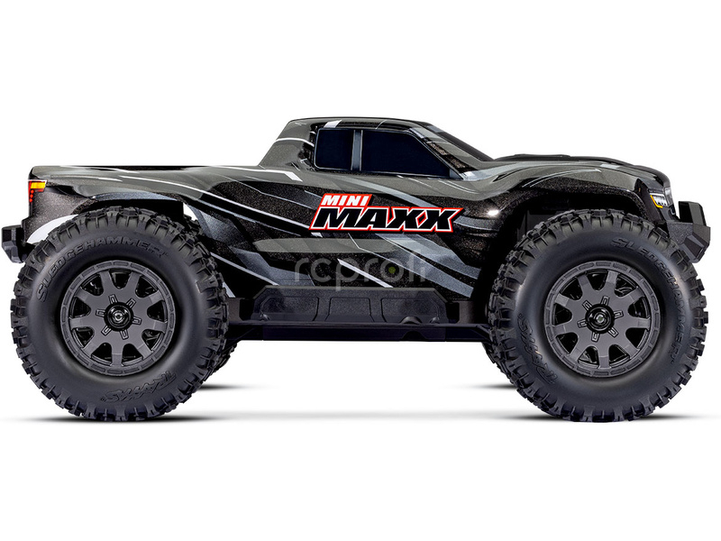 Traxxas Mini Maxx 1:12 BL-2s RTR čierny