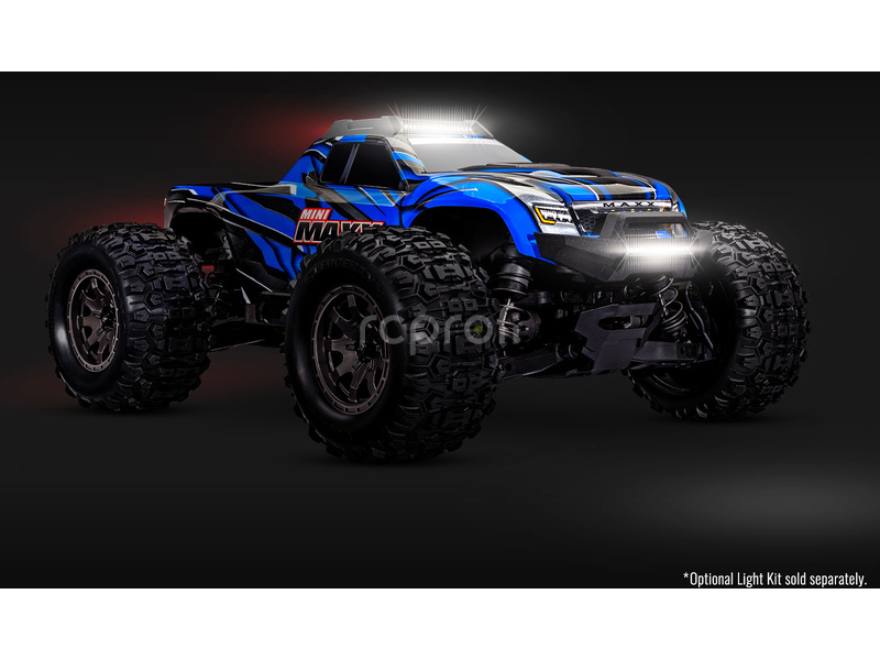 Traxxas Mini Maxx 1:12 BL-2s RTR čierny