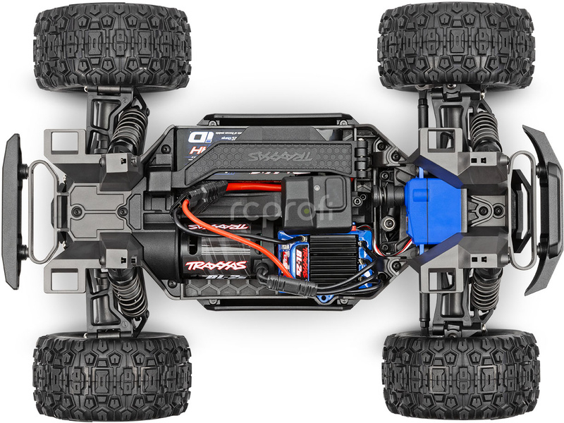 Traxxas Mini Maxx 1:12 BL-2s RTR čierny