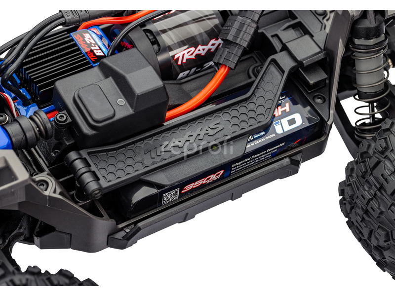 Traxxas Mini Maxx 1:12 BL-2s RTR čierny