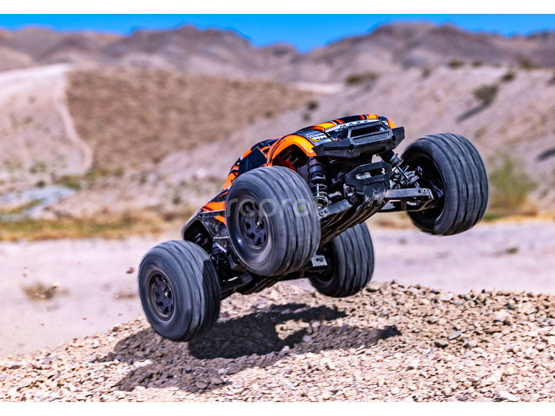 Traxxas Mini Maxx 1:12 BL-2s RTR čierny