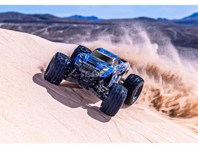 Traxxas Mini Maxx 1:12 BL-2s RTR modrý