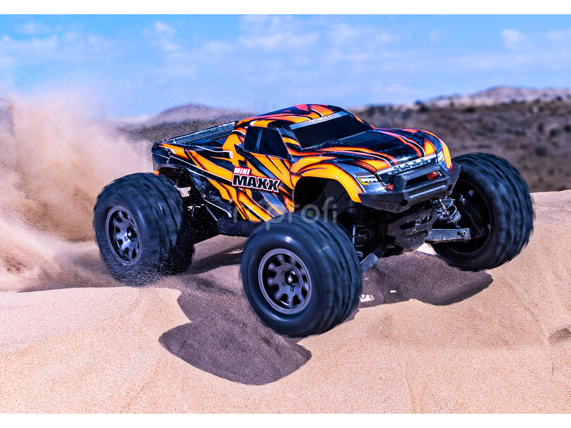 Traxxas Mini Maxx 1:12 BL-2s RTR modrý