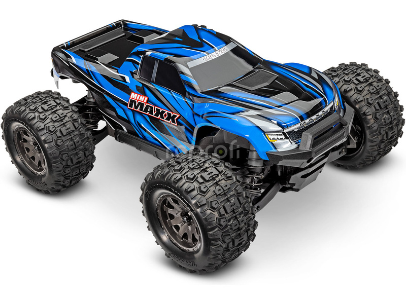 Traxxas Mini Maxx 1:12 BL-2s RTR modrý