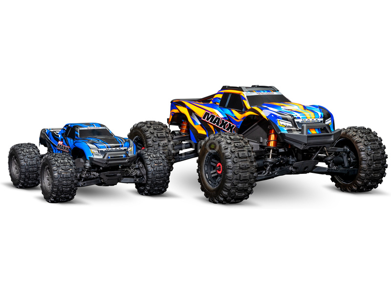 Traxxas Mini Maxx 1:12 BL-2s RTR modrý