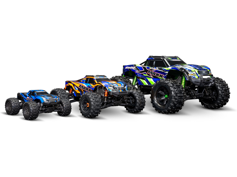 Traxxas Mini Maxx 1:12 BL-2s RTR oranžová