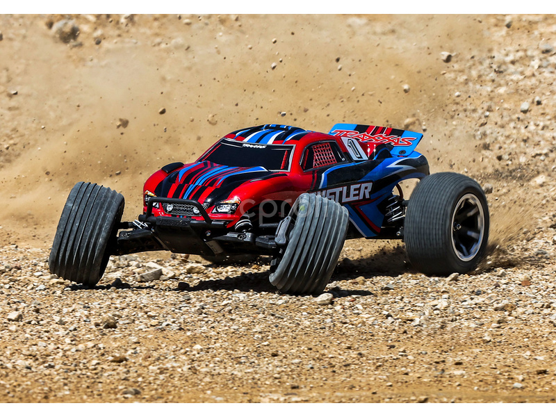 Traxxas Rustler 1:10 HD RTR červený