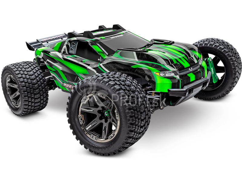 Traxxas Rustler 4x4 Ultimate VXL RTR modrý