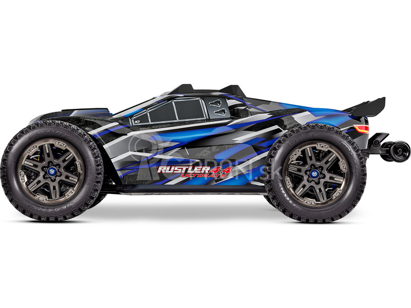 Traxxas Rustler 4x4 Ultimate VXL RTR modrý