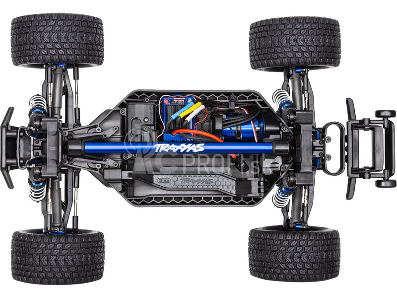 Traxxas Rustler 4x4 Ultimate VXL RTR modrý