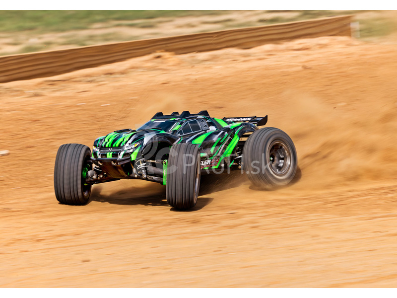 Traxxas Rustler 4x4 Ultimate VXL RTR modrý