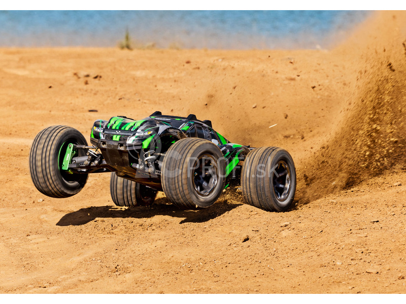 Traxxas Rustler 4x4 Ultimate VXL RTR modrý