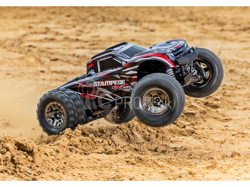 Traxxas Stampede 1:10 4x4 VXL RTR modrý