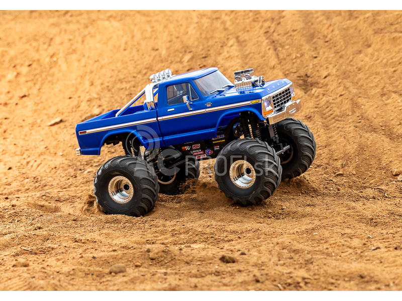 Traxxas TRX-4MT Ford F-150 1979 1:18 RTR čierny