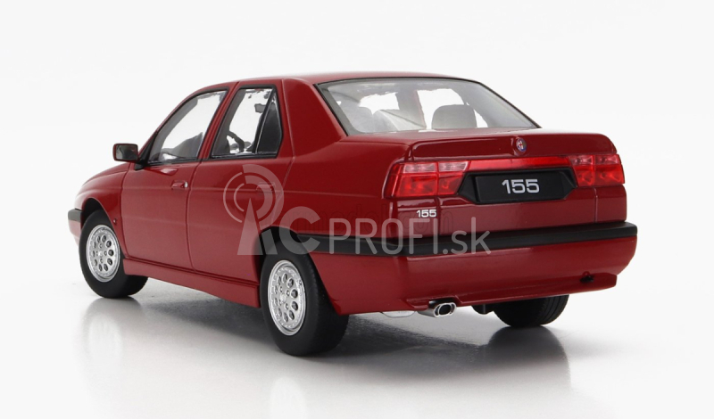 Triple9 Alfa romeo 155 1996 Čierny interiér 1:18 Red Rosso