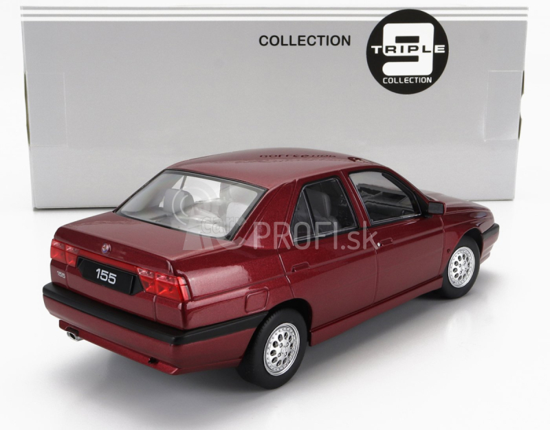 Triple9 Alfa romeo 155 1996 sivý interiér 1:18 Red Met