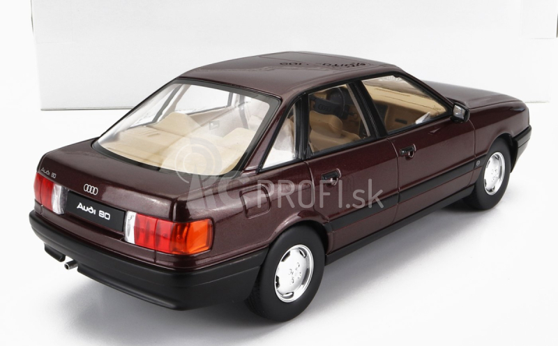 Triple9 Audi 80 B3 1989 1:18 Bordeaux