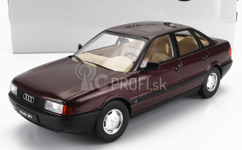 Triple9 Audi 80 B3 1989 1:18 Bordeaux