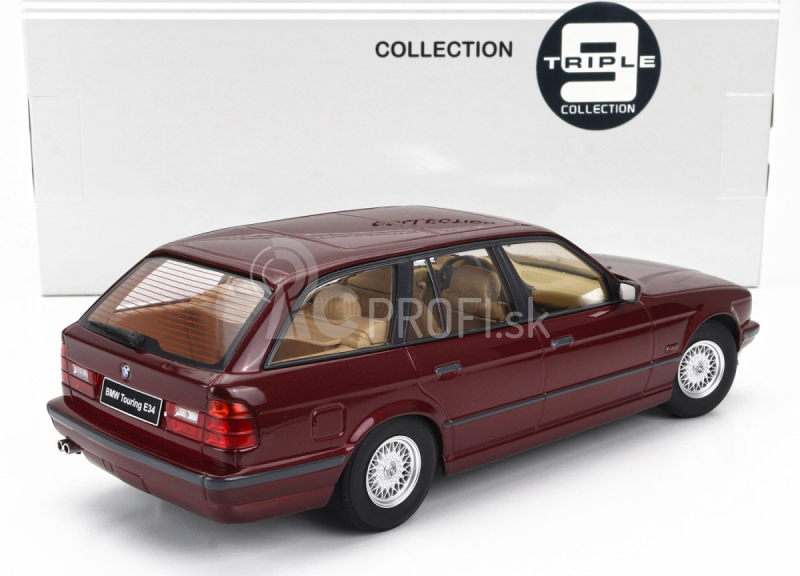 Triple9 BMW radu 5 Touring (e34) Sw Station Wagon 1996 1:18 Červená farba