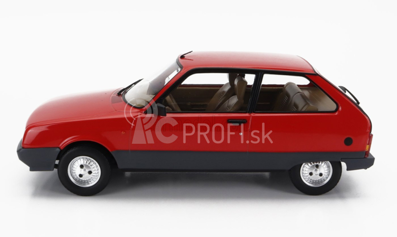 Triple9 Citroen Axel 12 Trs 1990 1:18 Červená sivá