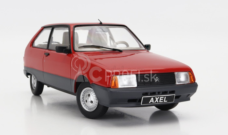 Triple9 Citroen Axel 12 Trs 1990 1:18 Červená sivá