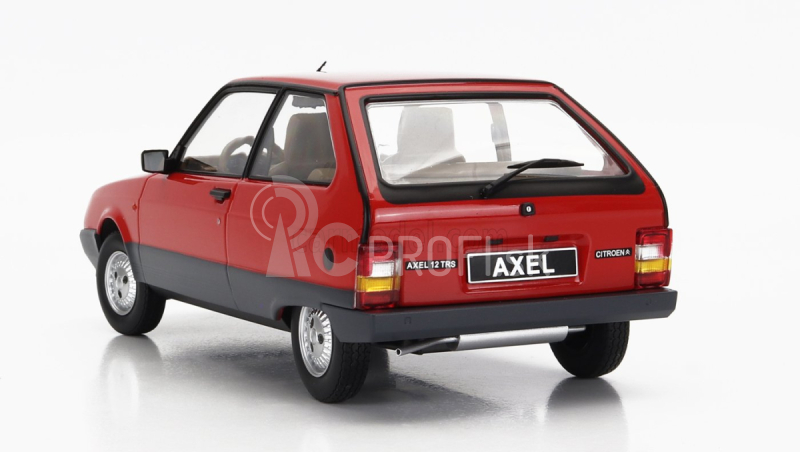 Triple9 Citroen Axel 12 Trs 1990 1:18 Červená sivá