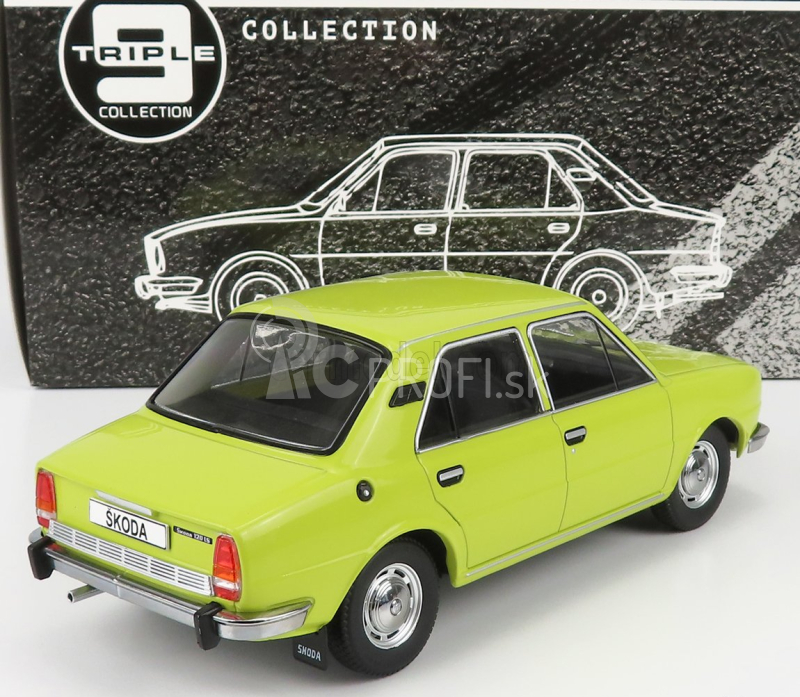 Triple9 Škoda 120ls 1979 1:18 žltá