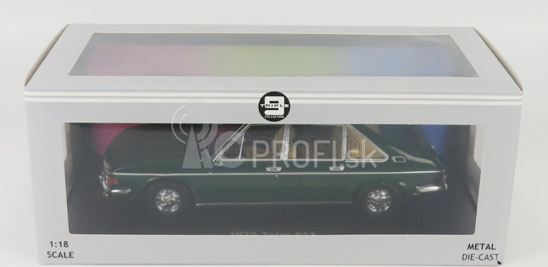 Triple9 Tatra 613 1979 1:18 tmavozelená