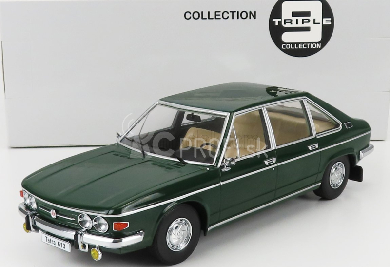 Triple9 Tatra 613 1979 1:18 tmavozelená