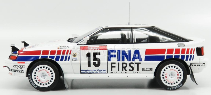 Triple9 Toyota Celica Gt-4 St165 Fina N 15 Rally Tour De Corse 1991 M.duez - K.wicha 1:18 Biela