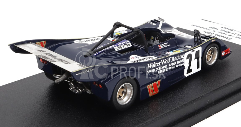 Trofeu Cheetah G601 Spider Team Racing Fans N 21 24h Le Mans 1980 Marc Frischknecht - Sandro Plastina - Mario Luini 1:43 Modrá