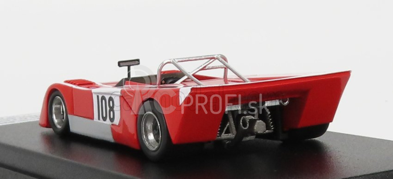 Trofeu Chevron B21 N 108 3. Rampa De Penha 1972 C.gaspar 1:43 červená biela