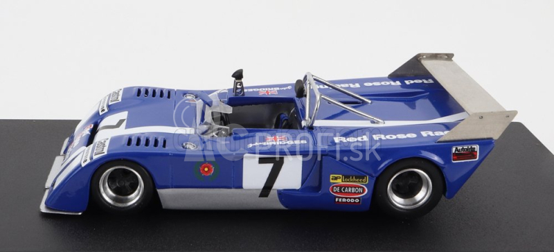 Trofeu Chevron B23 N 7 4th Rally Vila Real 1973 J.bridges 1:43 Modrá